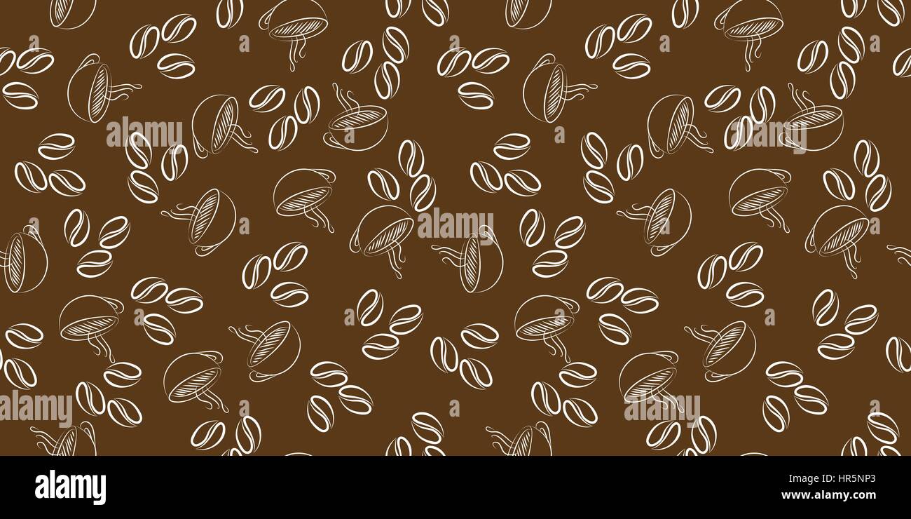coffee cup seamless Stock Vector Image & Art - Alamy
