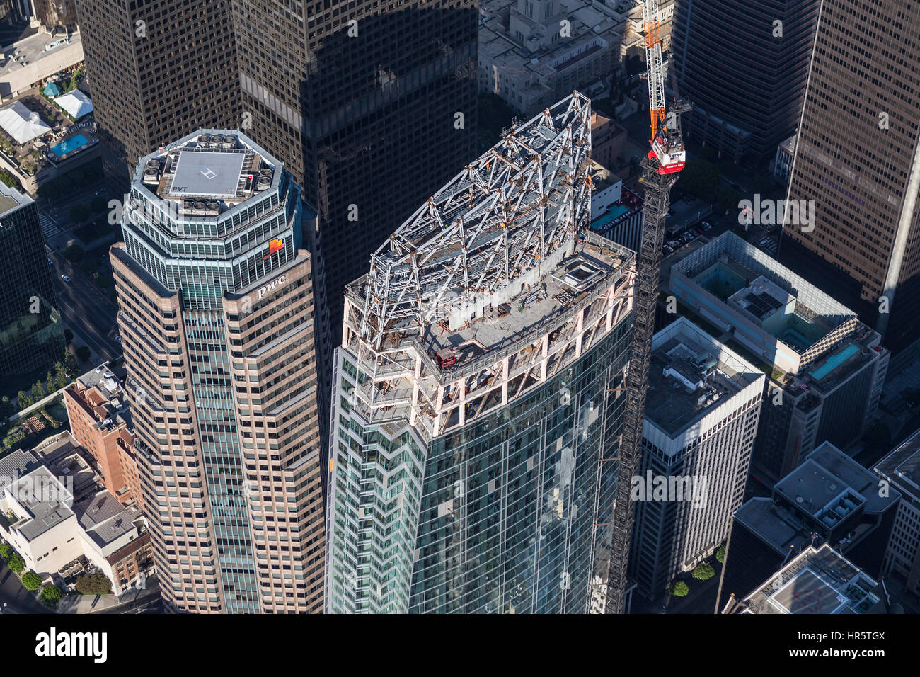 Wilshire grand los angeles hires stock photography and images Alamy