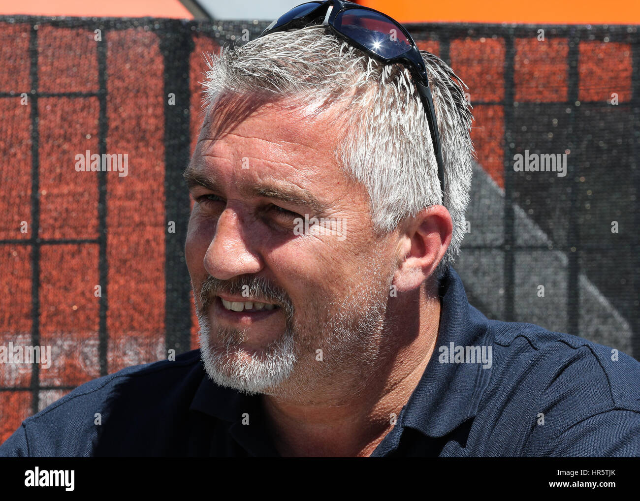 Paul Hollywood - Henry Surtees Karting Challenge Stock Photo