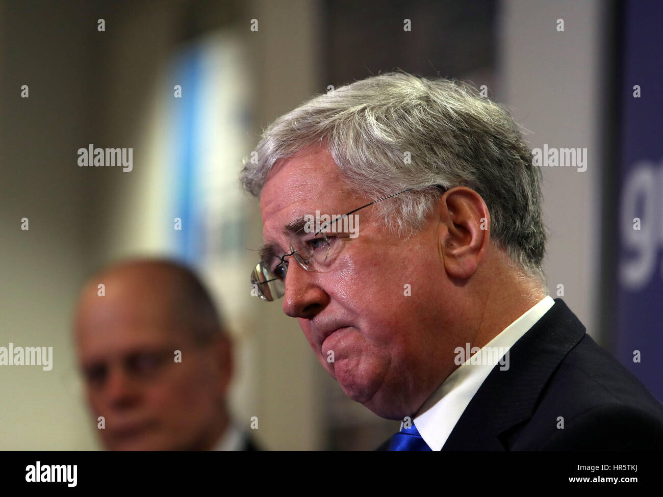 Fallon Inside Engineer Defence Secretary Sir Michael Fallon visits the Department of ...