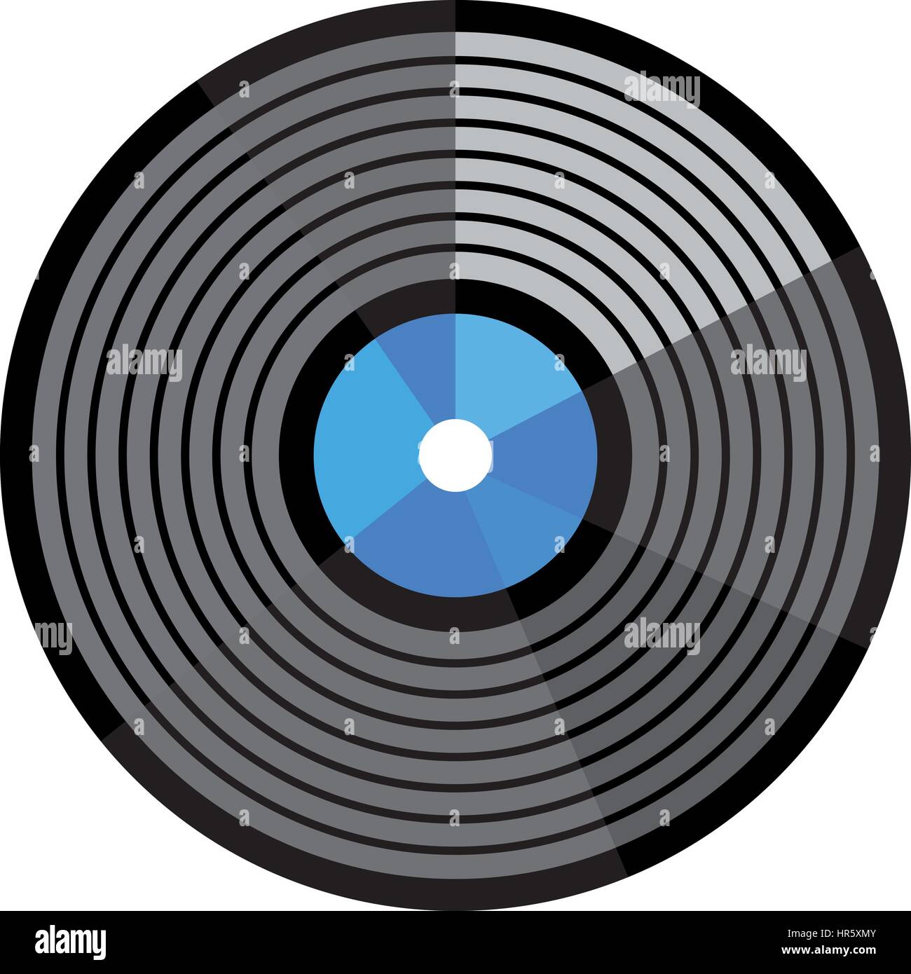 Vinyl record vector Stock Vector Images - Alamy