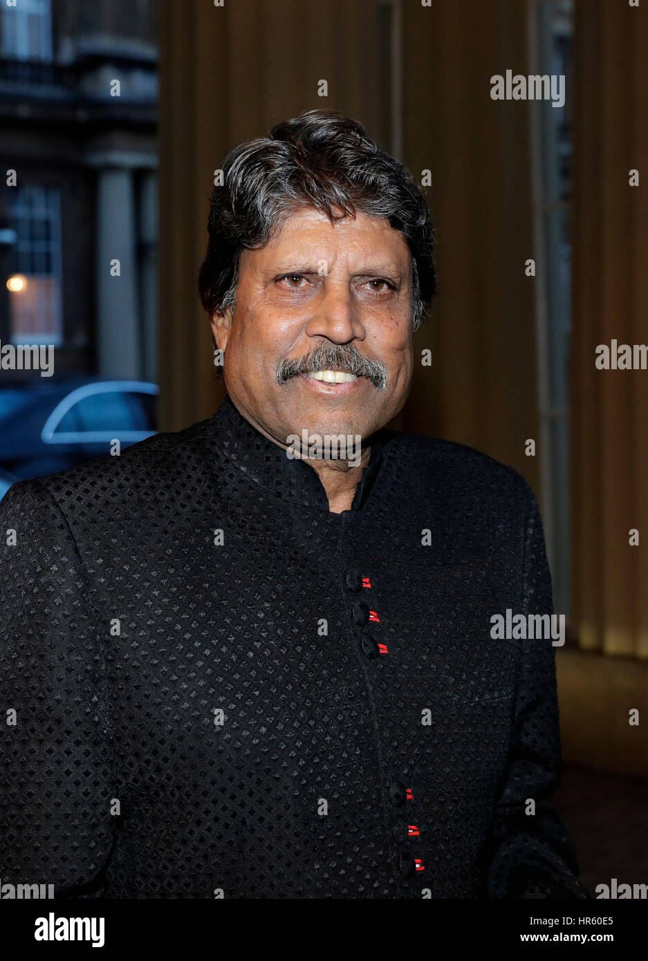 Indian retired cricket player Kapil Dev arrives the Grand Entrance of