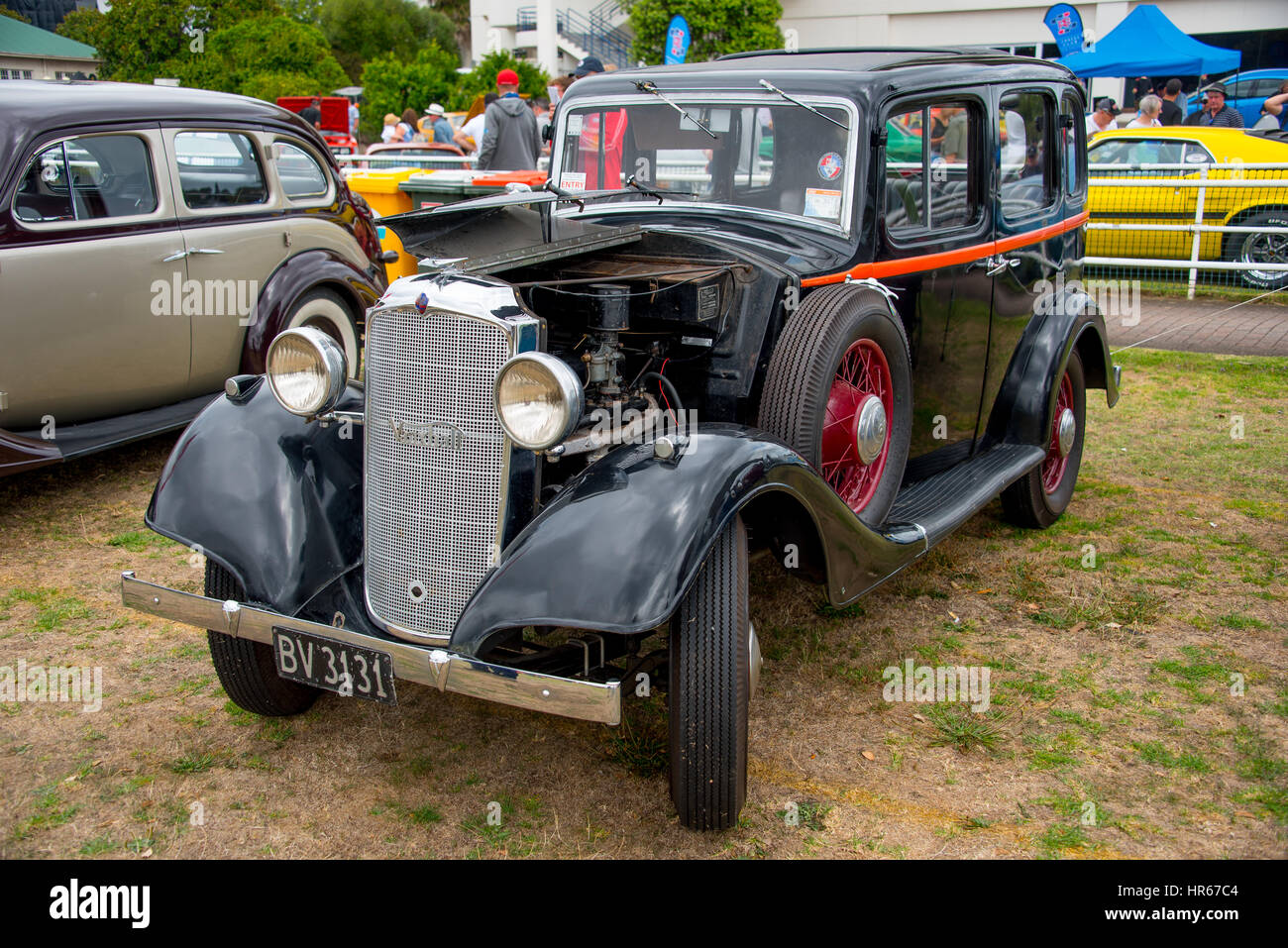 1934 Vauxhall Ellerslie Classic Car Show Feb 12 2017 Auckland New Zealand Stock Photo Alamy