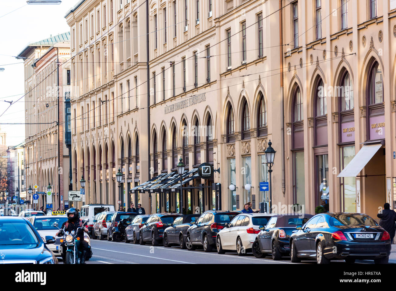 Maximilianstraße, München, Germany Stock Photo - Alamy
