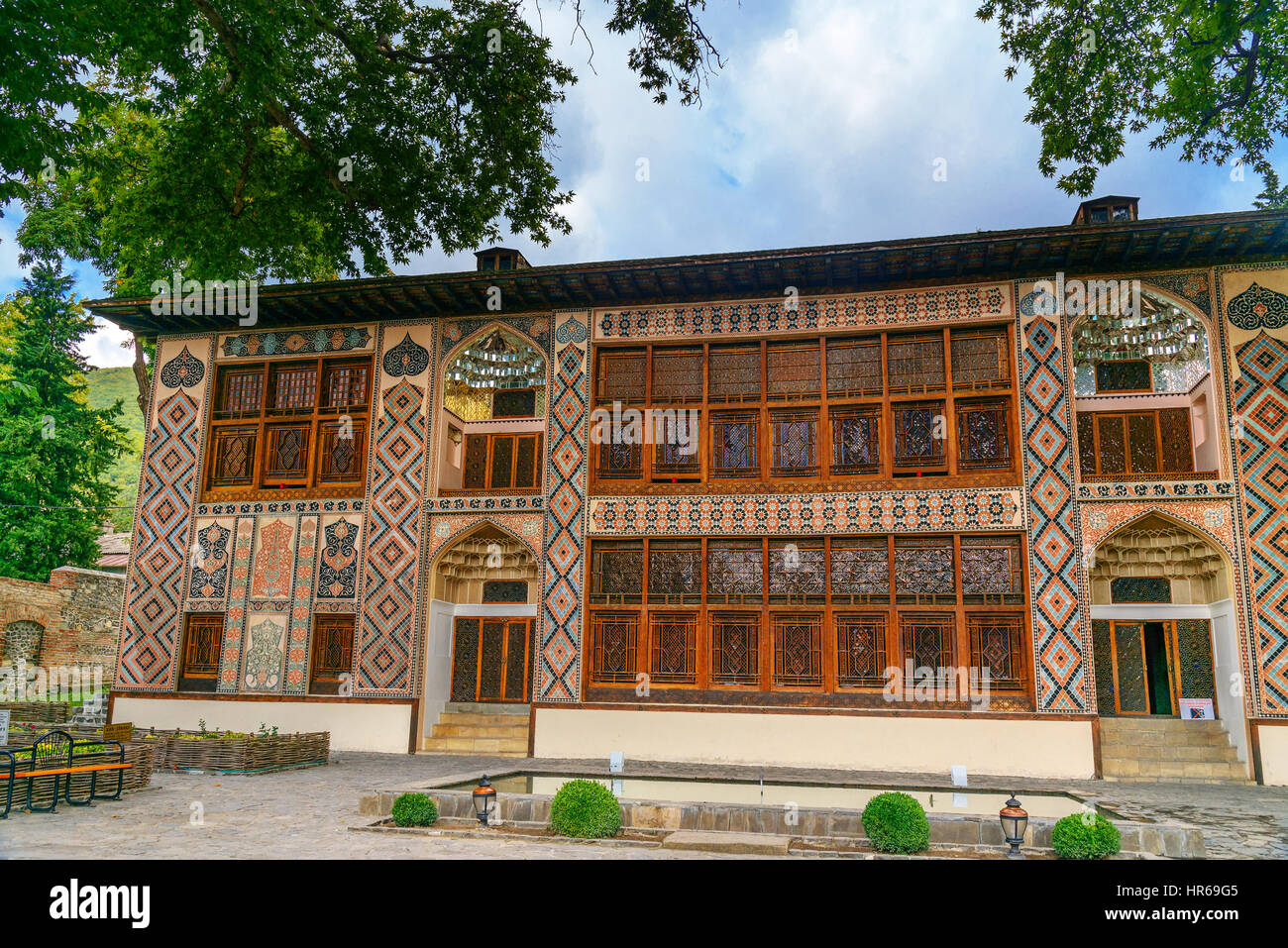 Khan palace sheki azerbaijan hi-res stock photography and images - Alamy