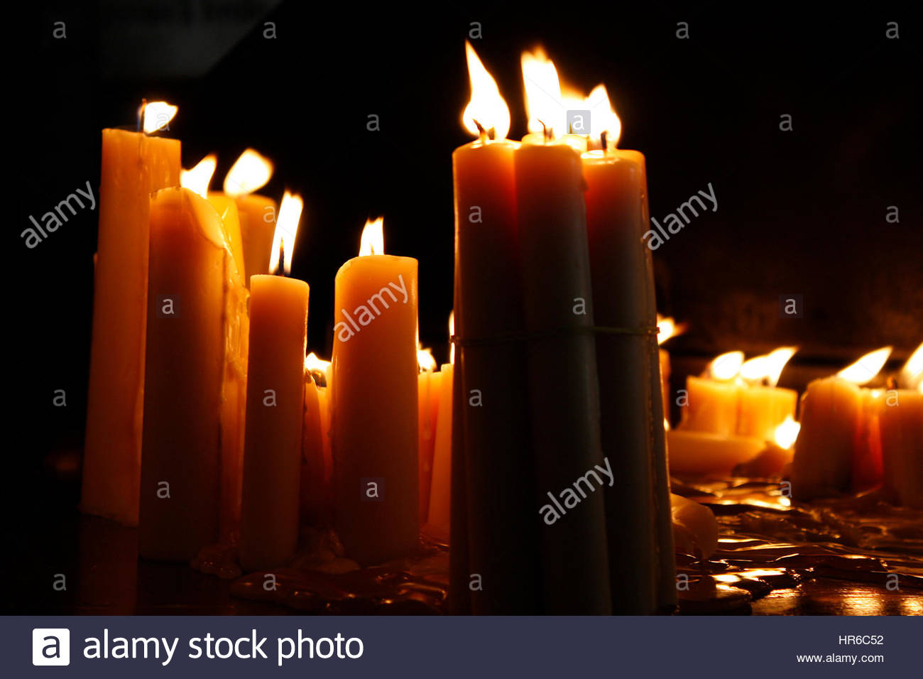 People Grief Candles Stock Photos & People Grief Candles Stock Images