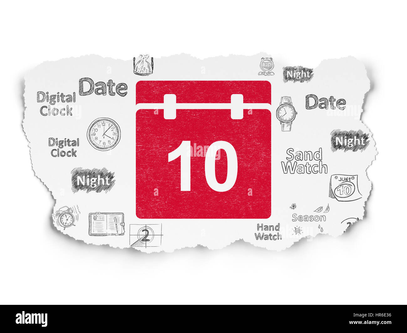 Time plan concept Cut Out Stock Images Pictures Alamy