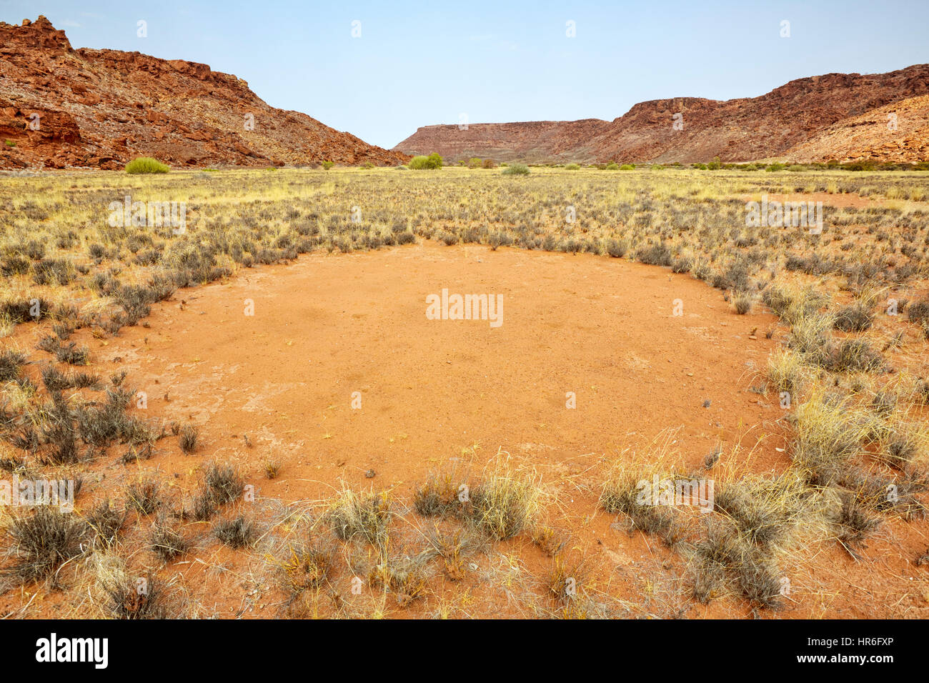 Fairy Circles, Twyfelfontein, Namibia, Africa Stock Photo
