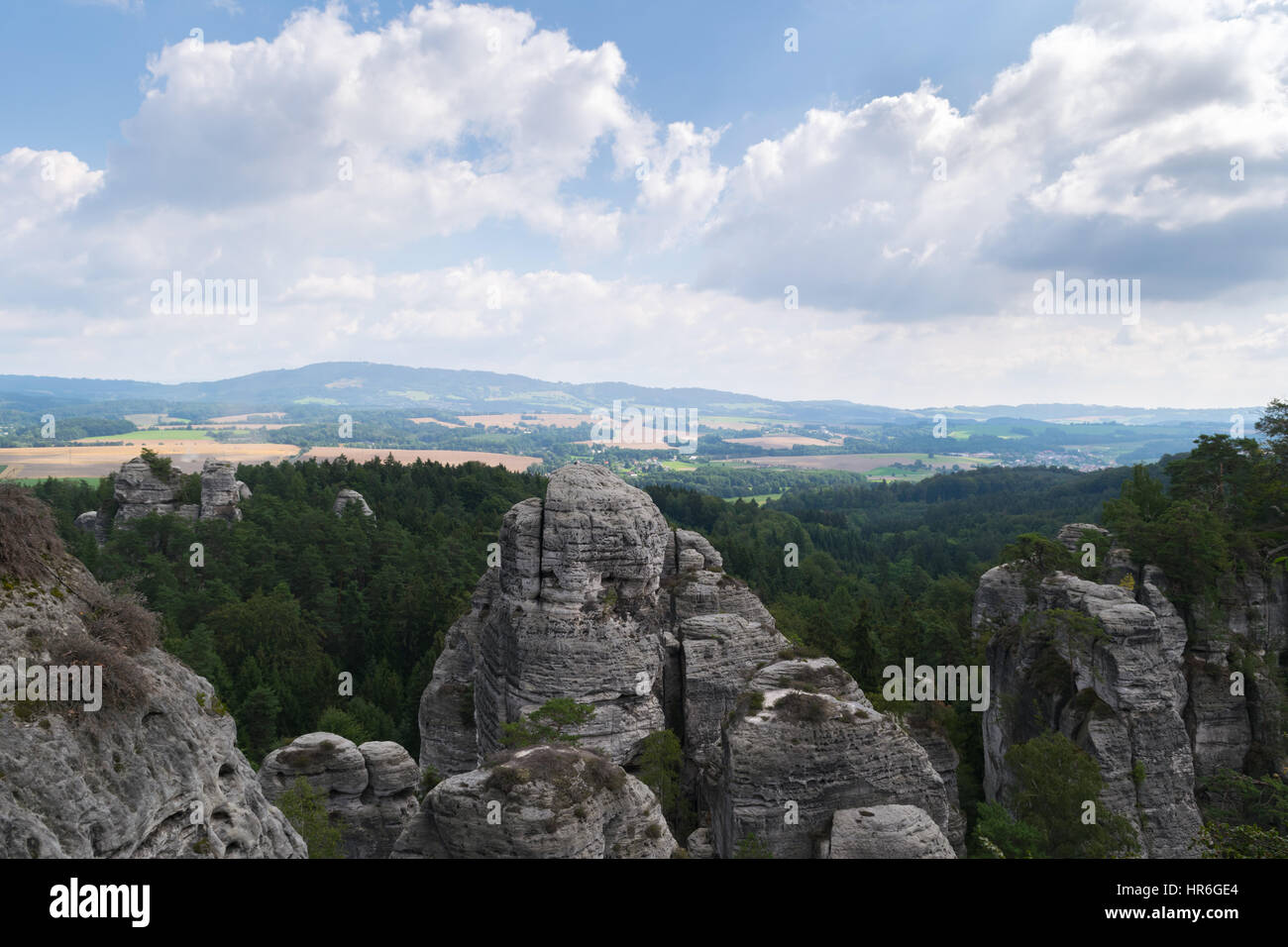 Cesky Rai Overview Cesky Raj, Czech Republic, Central Europe Stock Photo - Alamy