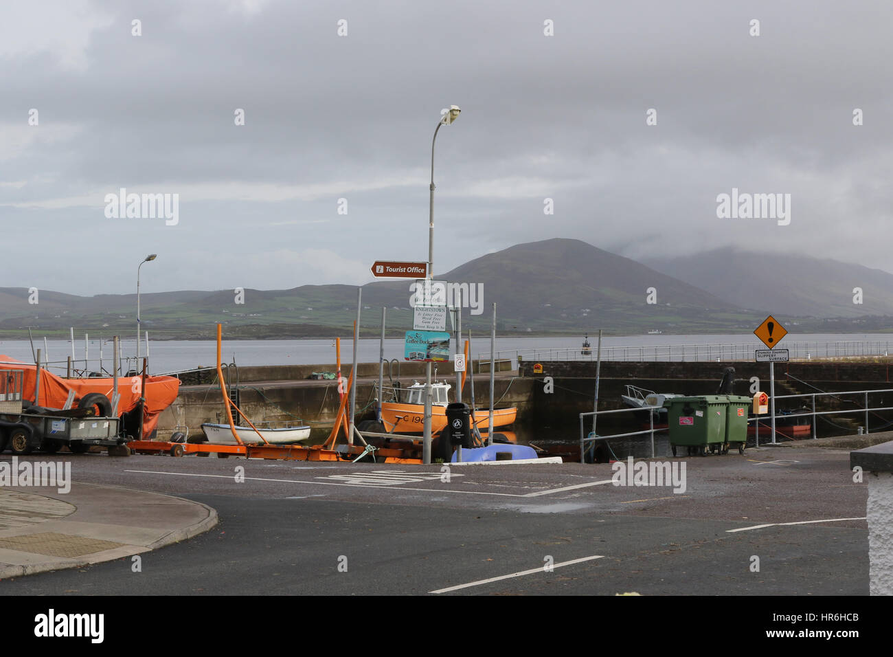 The harbour at Knightstown, Valentia Island, County Kerry, Ireland
