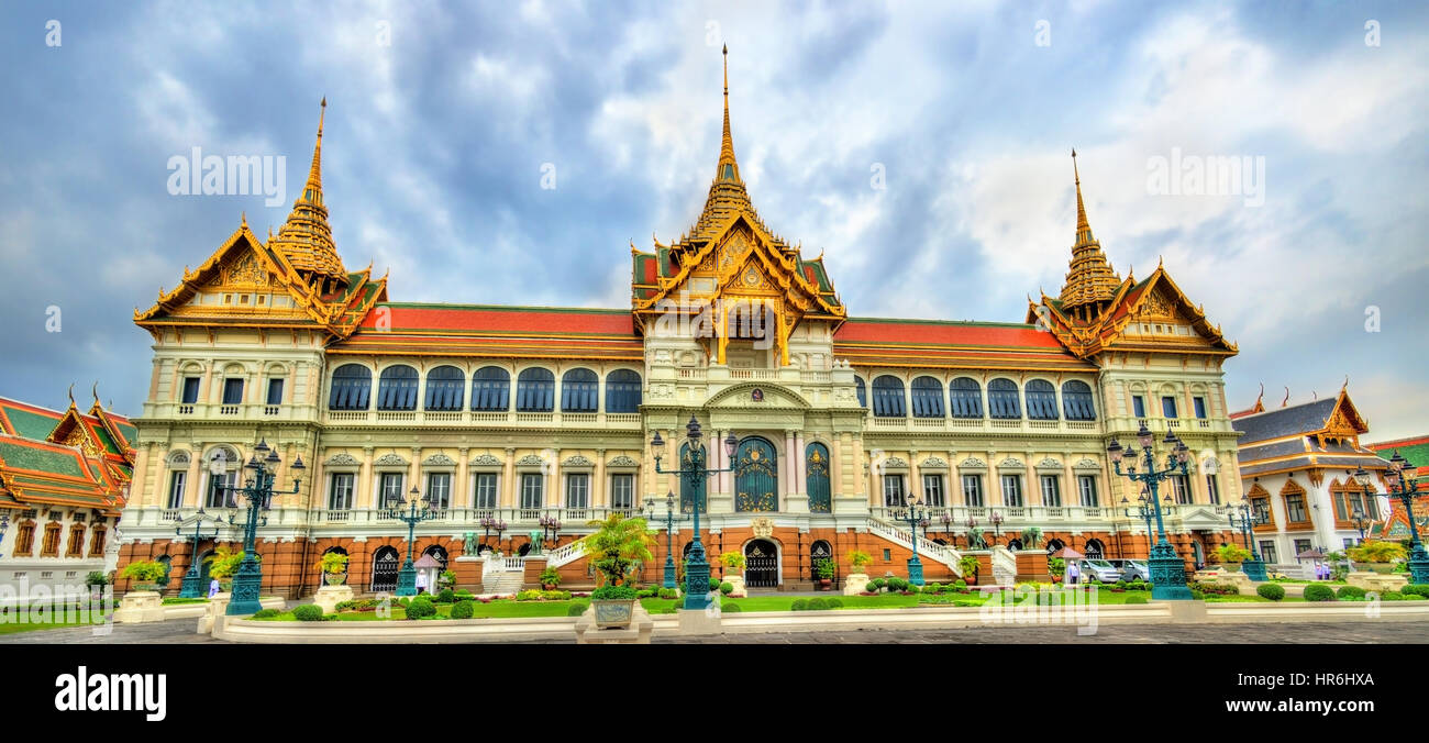 Chakri Maha Prasat Hall at the Grand Palace in Bangkok, Thailand Stock Photo