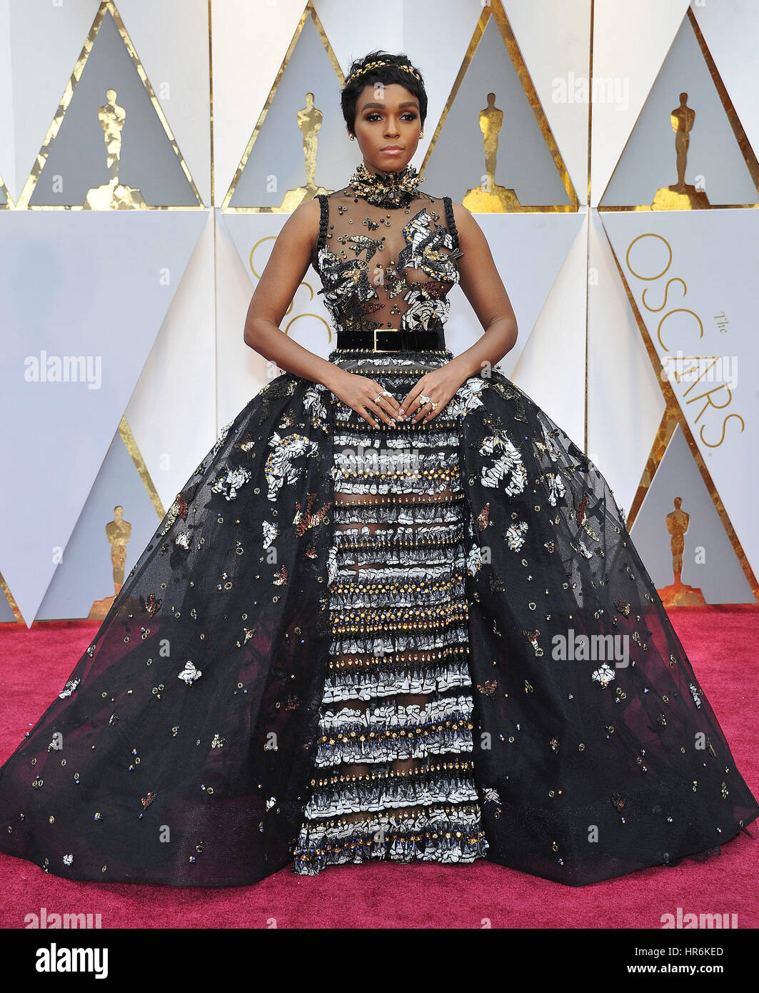 HOLLYWOOD - FEBRUARY 26: Janelle Monae attends the 89th Annual Academy Awards at the Dolby Theatre on February 26, 2017 in Hollywood, California. Credit: mpi99/MediaPunch Stock Photo