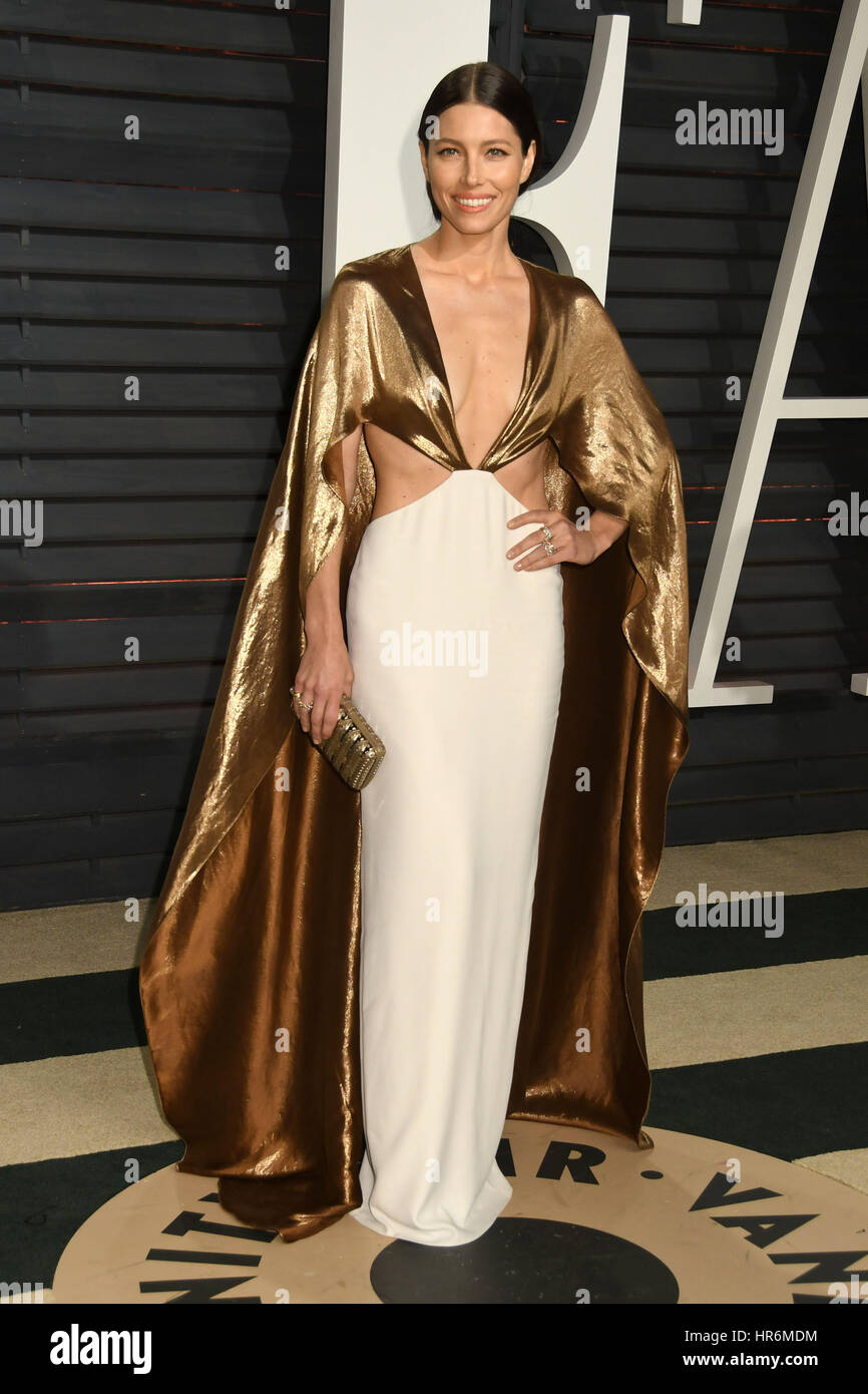 Beverly Hills, California, USA. 26th Feb, 2017. Jessica Biel. 2017