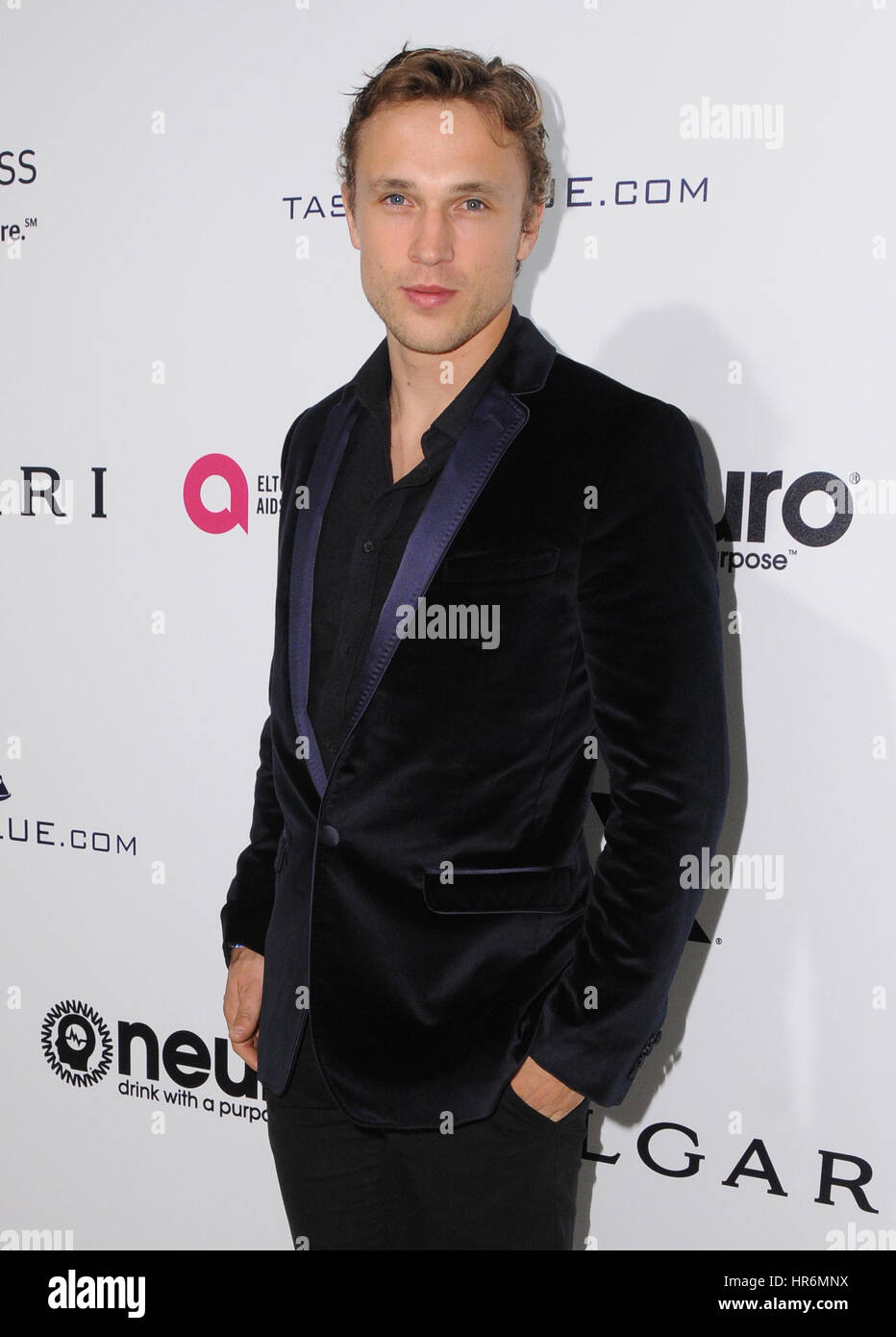West Hollywood, California, USA. 26th Feb, 2017. William Moseley. 25th Annual Elton John Academy Awards Viewing Party held at West Hollywood Park. Credit: Birdie Thompson/AdMedia/ZUMA Wire/Alamy Live News Stock Photo
