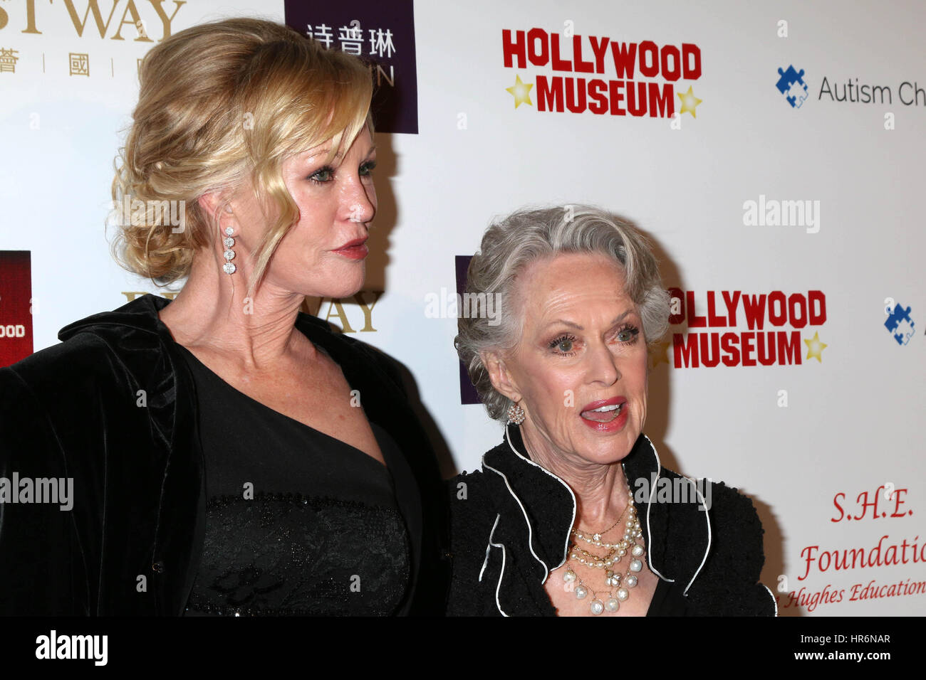 Hollywood, California, USA. 26th Feb, 2017. Melanie Griffith, Tippi ...