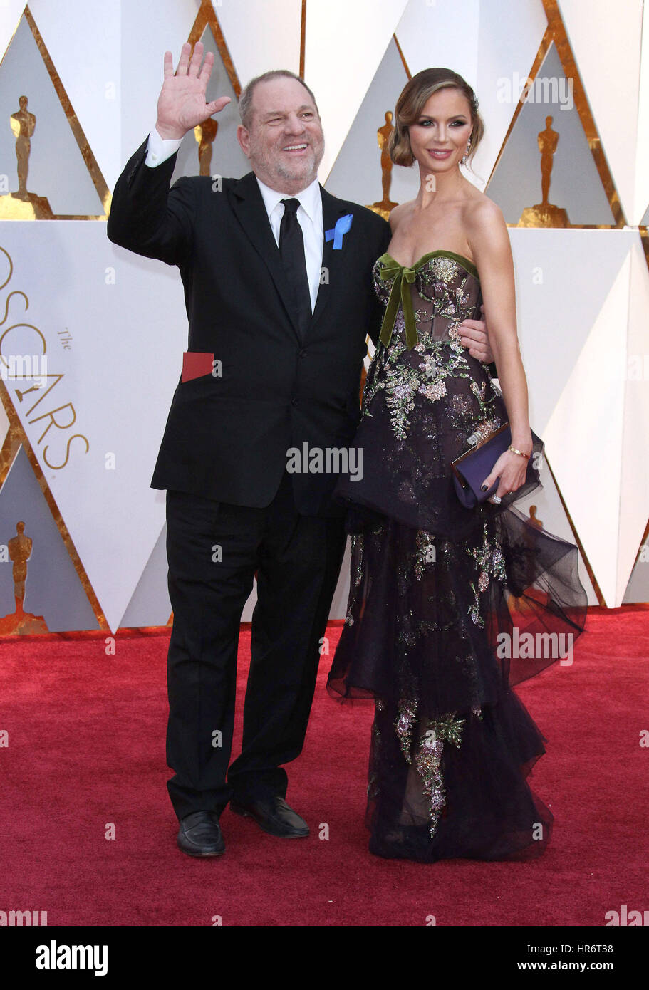 Hollywood, USA. 26th Feb, 2017. Harvey Weinstein, Georgina Chapman. 89th Annual Academy Awards presented by the Academy of Motion Picture Arts and Sciences held at Hollywood & Highland Center. Credit: AdMedia/ZUMA Wire/Alamy Live News Stock Photo