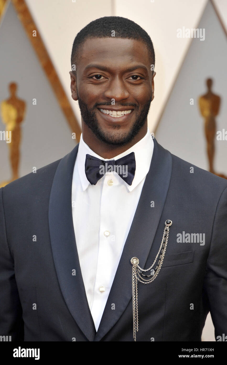 Hollywood, California. 26th Feb, 2017. Aldis Hodge attends the 89th Annual Academy Awards at Hollywood & Highland Center on February 26, 2017 in Hollywood, California. | Verwendung weltweit/picture alliance Credit: dpa/Alamy Live News Stock Photo