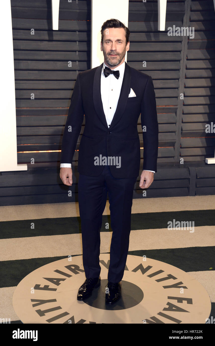 Beverly Hills, California. 26th Feb, 2017. Jimmy Kimmel attends the 2017 Vanity Fair Oscar Party hosted by Graydon Carter at Wallis Annenberg Center for the Performing Arts on February 26, 2017 in Beverly Hills, California. | Verwendung weltweit/picture alliance Credit: dpa/Alamy Live News Stock Photo