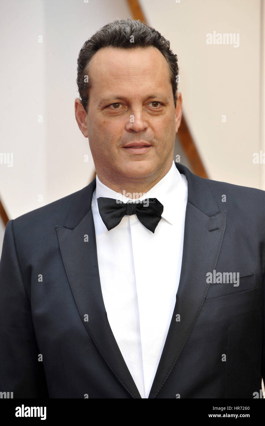 Hollywood, California. 26th Feb, 2017. Vince Vaughn attends the 89th Annual Academy Awards at Hollywood & Highland Center on February 26, 2017 in Hollywood, California. | Verwendung weltweit/picture alliance Credit: dpa/Alamy Live News Stock Photo