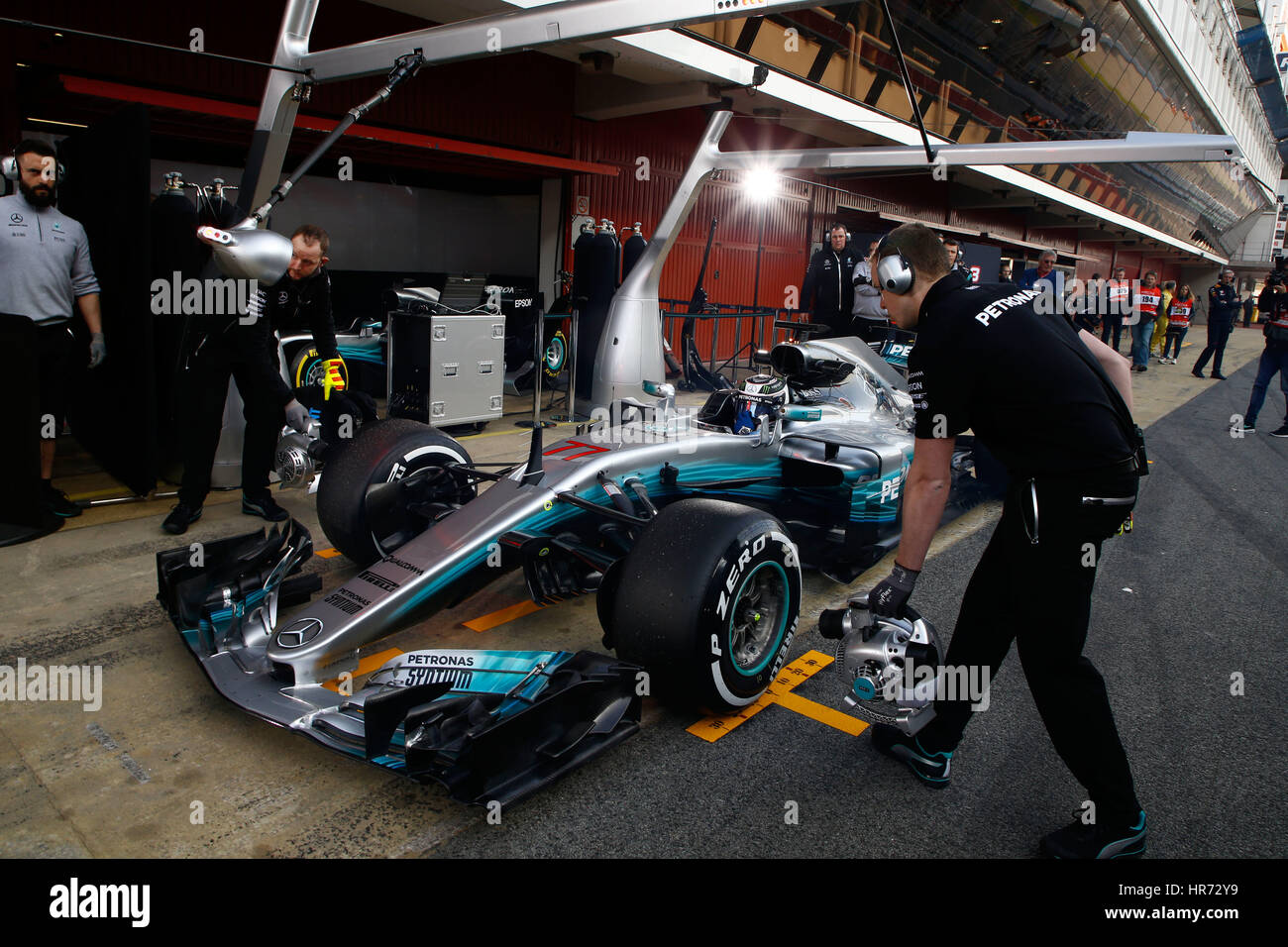 Barcelona, Spain. 27th Feb, 2017. Motorsports: FIA Formula One World ...