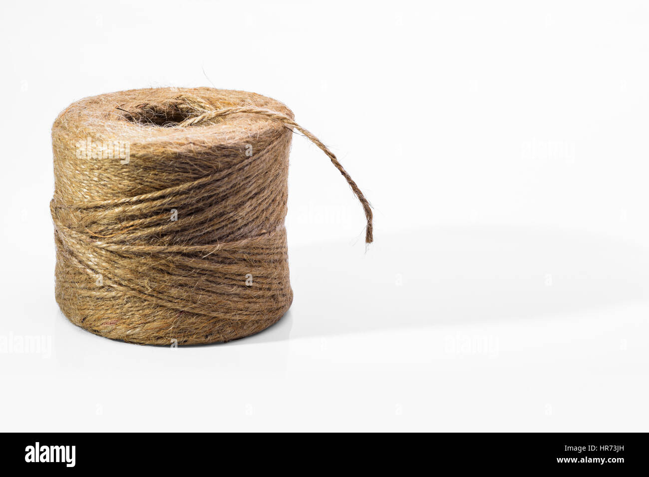 Roll of garden twine. Stock Photo
