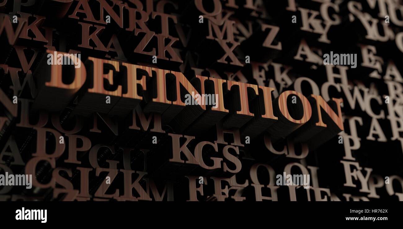 Definition Wooden 3d Rendered Letters Message Can Be Used For