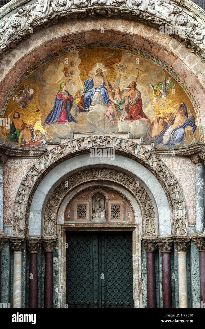 St marks basilica entrance hi-res stock photography and images - Alamy