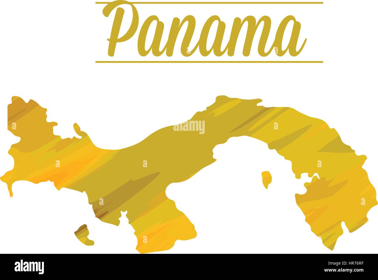 Panama travel Stock Vector Images - Alamy