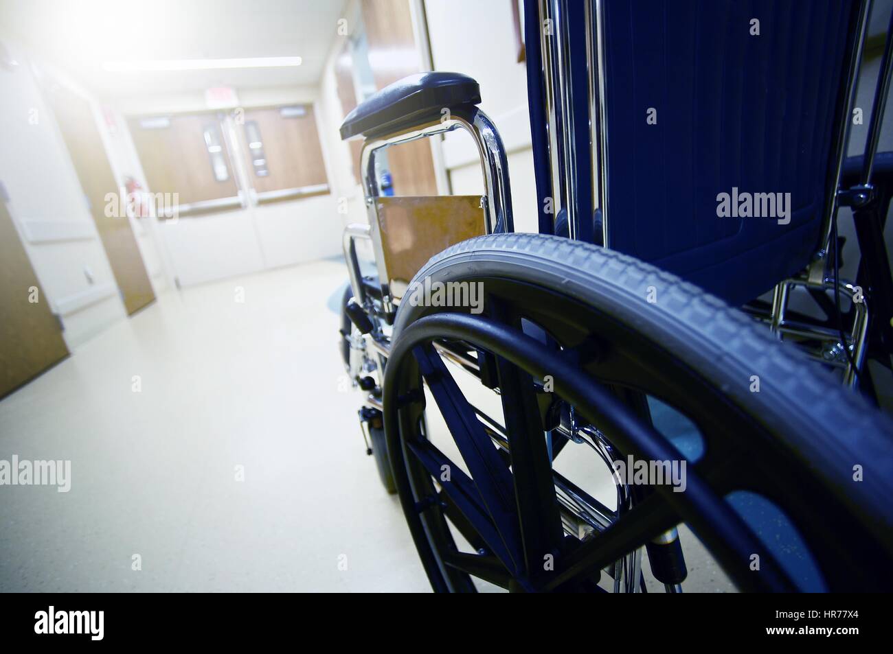 Hospital Hallway Wheelchair. Hospitals, Disability and the Healthcare