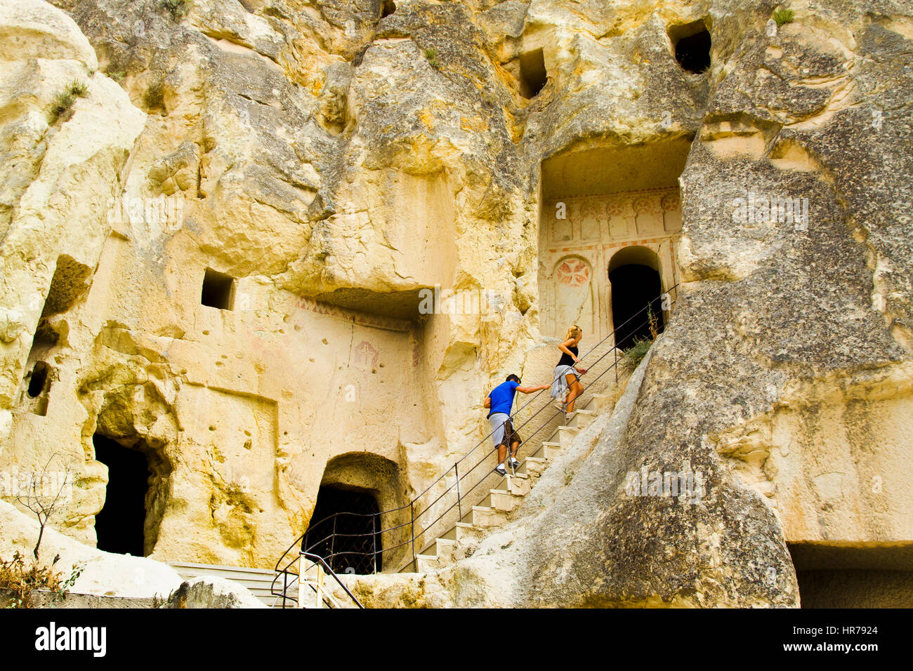 Goreme National Park and the Rock Sites of Cappadocia. Goreme. Cappadocia Region. Nevsehir province. Turkey Stock Photo