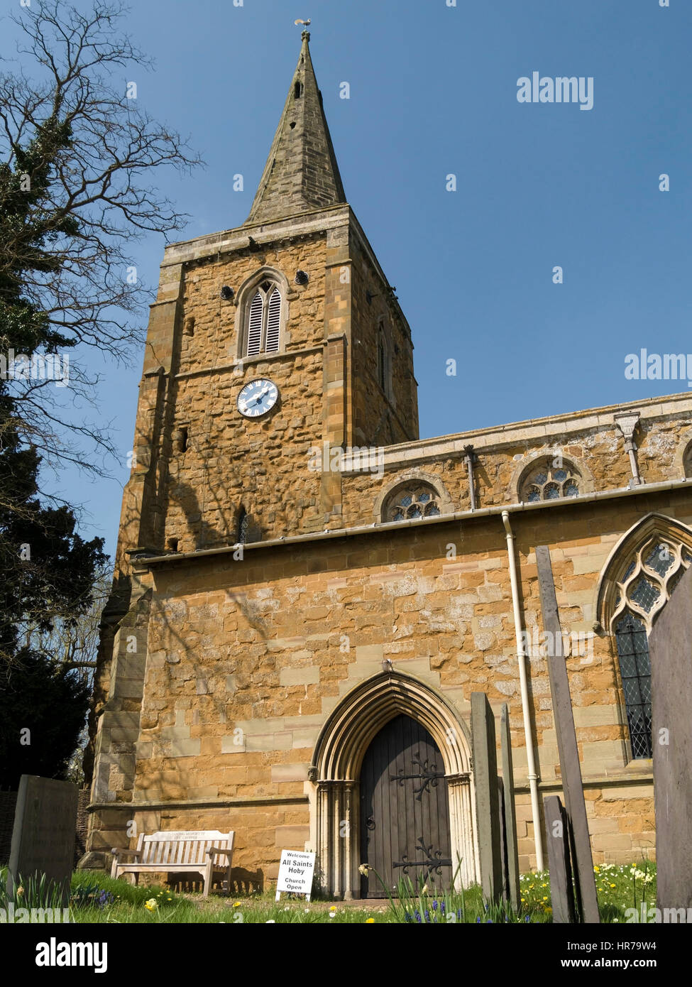 All Saints village parish Church, Hoby, Leicestershire, England, UK