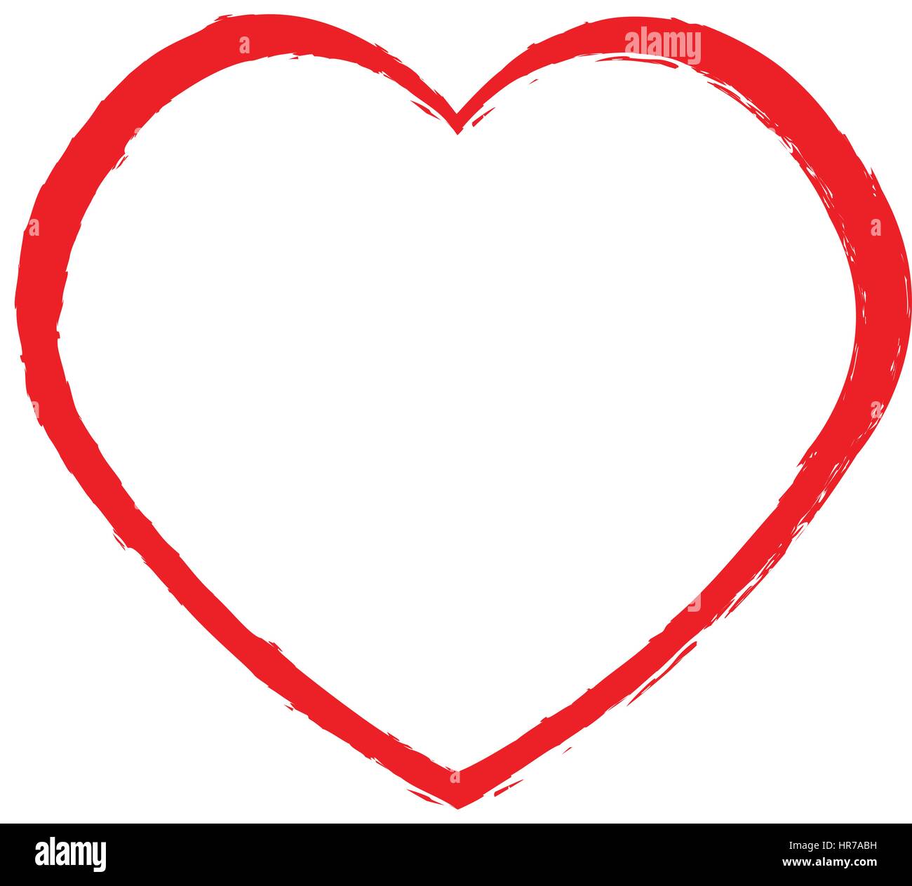 Isolated heart shape Stock Vector Image & Art - Alamy