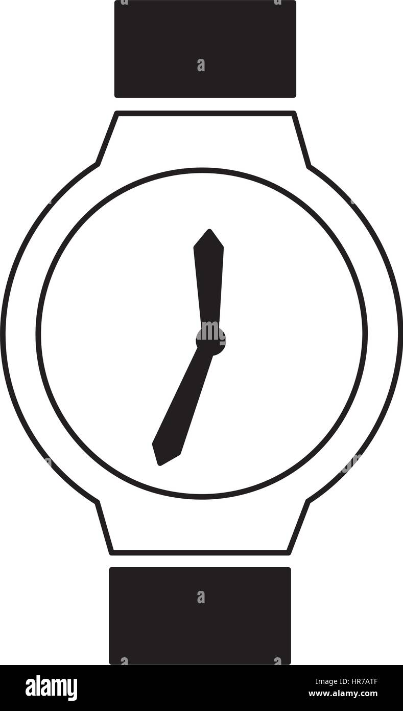 hand watch isolated icon Stock Vector Image & Art - Alamy