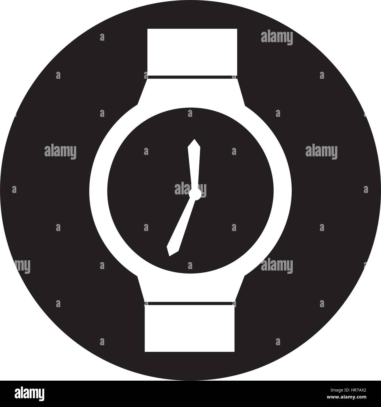 hand watch isolated icon Stock Vector Image & Art - Alamy