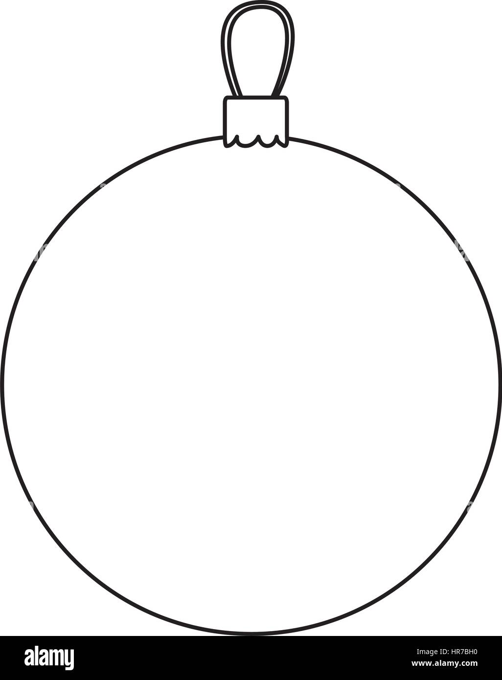 figure christmas ball icon Stock Vector Image & Art - Alamy