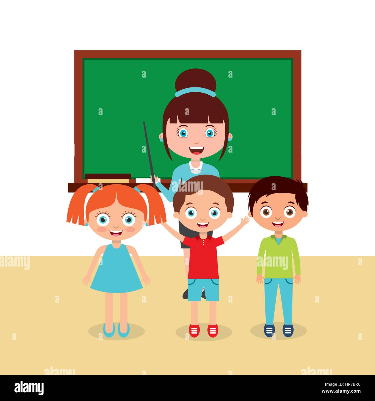 Students back to school Stock Vector Image & Art - Alamy