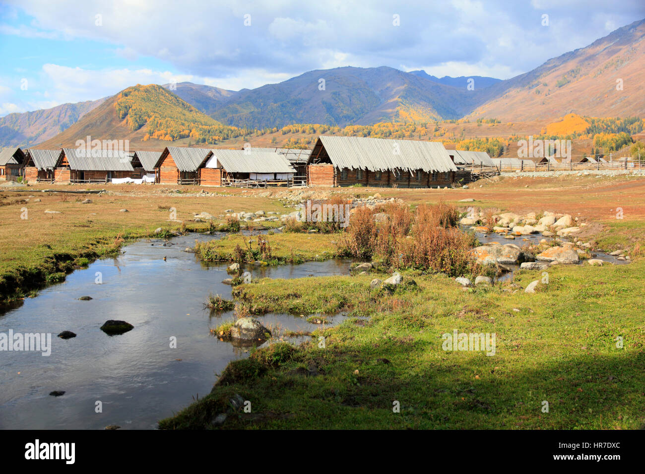 Hemu Village Stock Photo Alamy