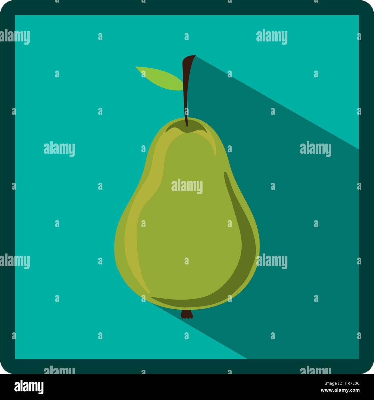 Symbol pear icon image hi-res stock photography and images - Alamy