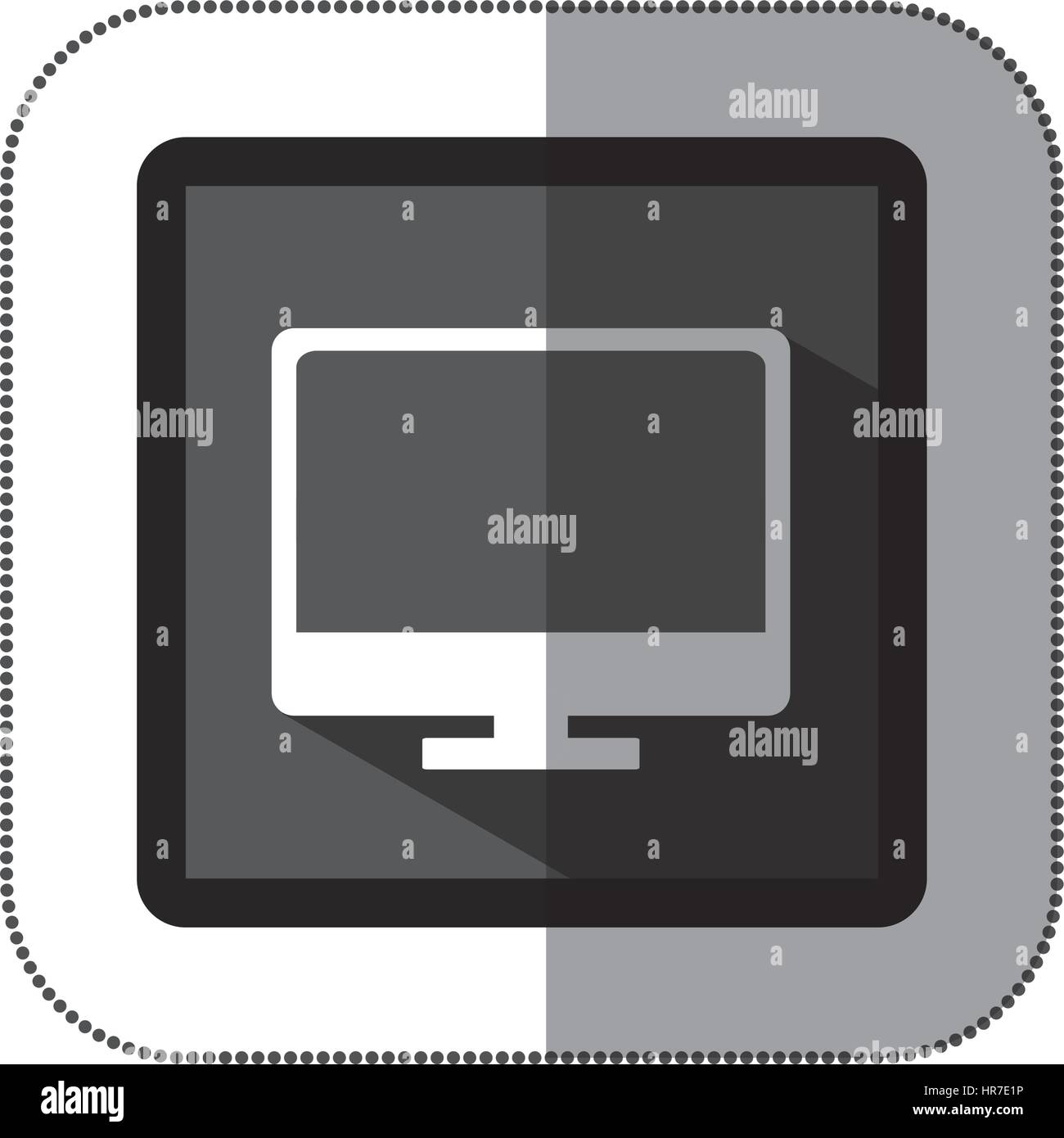 Odometer computer Stock Vector Images - Alamy