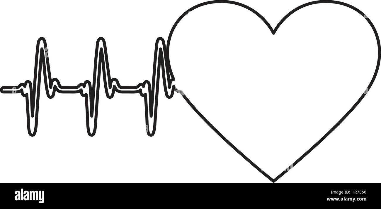 Heartbeat Black and White Stock Photos & Images Alamy