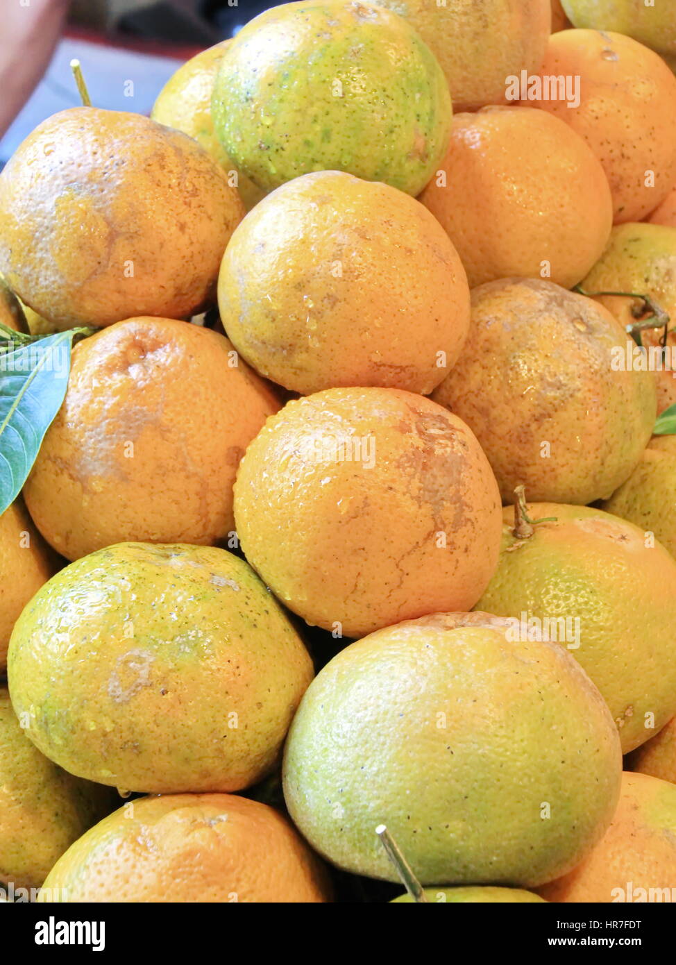Thai Tangerine Orange in Thai Local Market Stock Photo Alamy