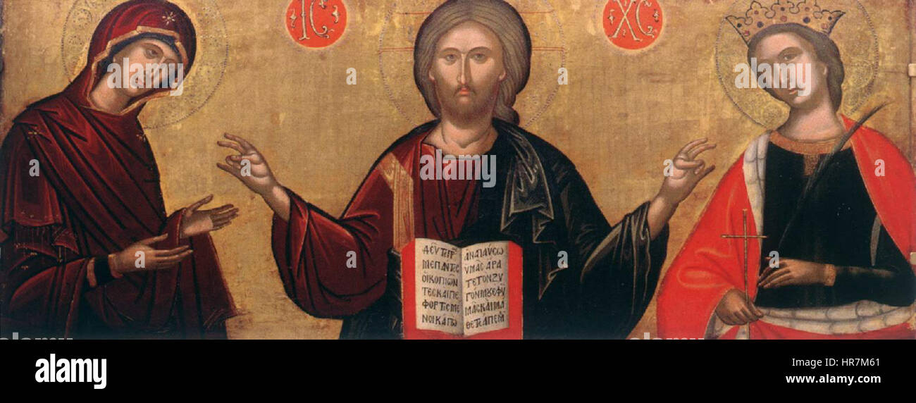 Christ icon st catherine hi-res stock photography and images - Alamy