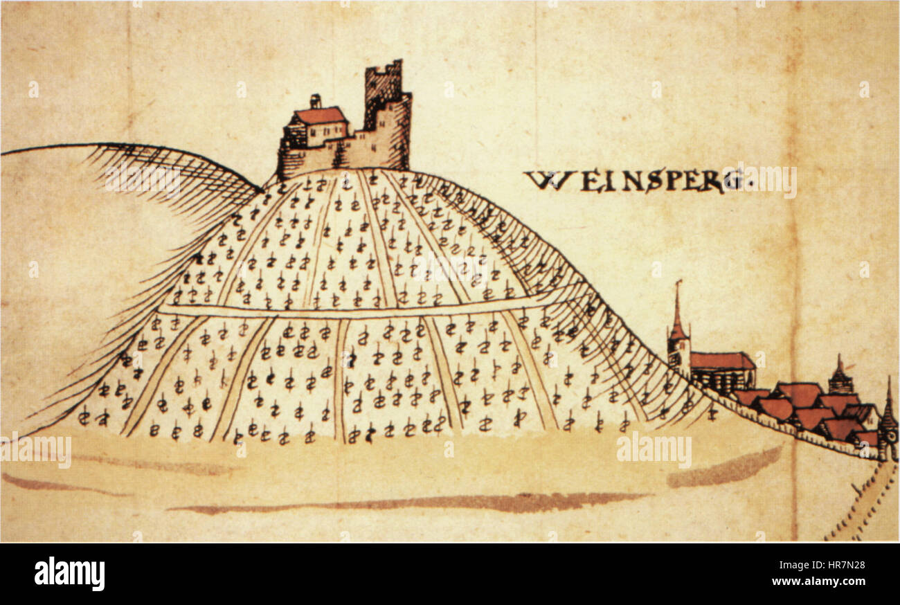 Weinsberg 1597 Stock Photo