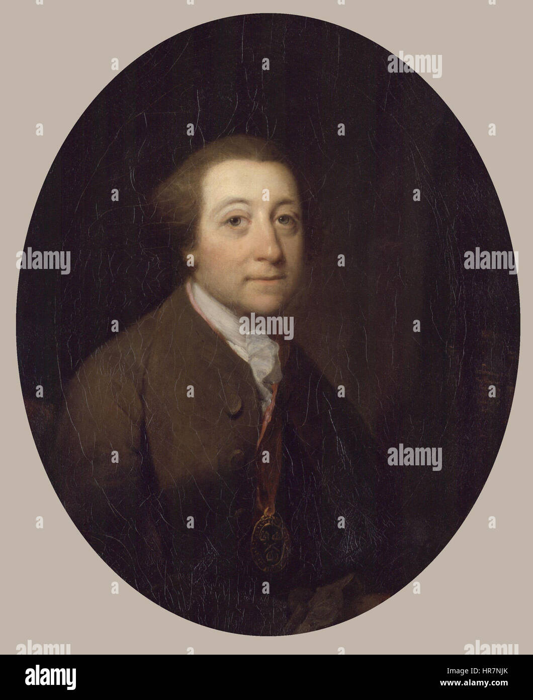 William Whitehead by Benjamin Wilson Stock Photo Alamy