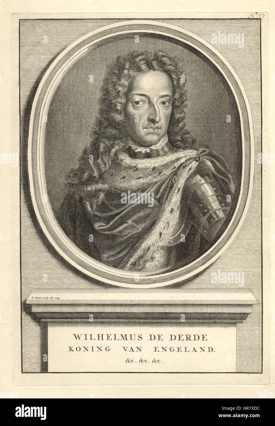 Wilhelmus de Derde (Picart) Stock Photo