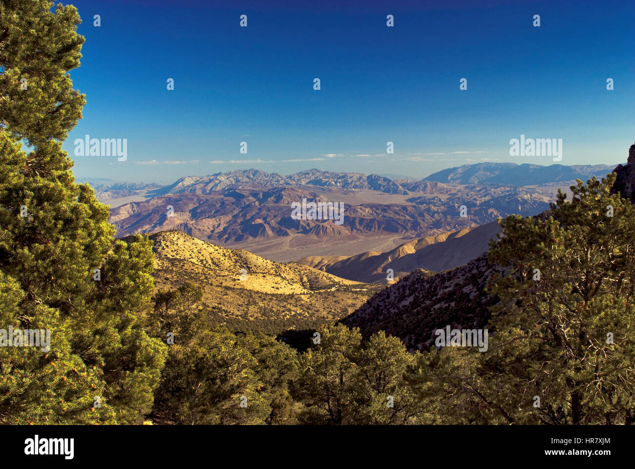 Nelson Range from Cerro Gordo Road, near Death Valley, California, USA Stock Photo Alamy