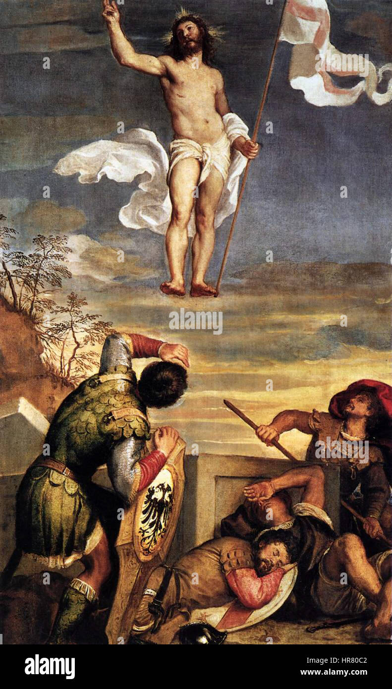 Titian - The Resurrection - WGA22808 Stock Photo - Alamy