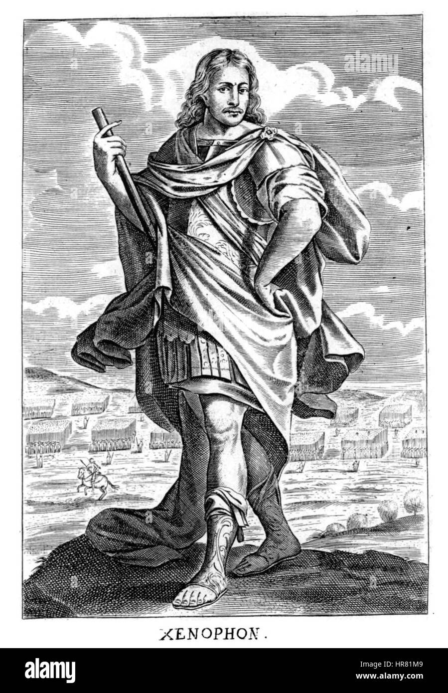 Xenophon in Thomas Stanley History of Philosophy Stock Photo Alamy