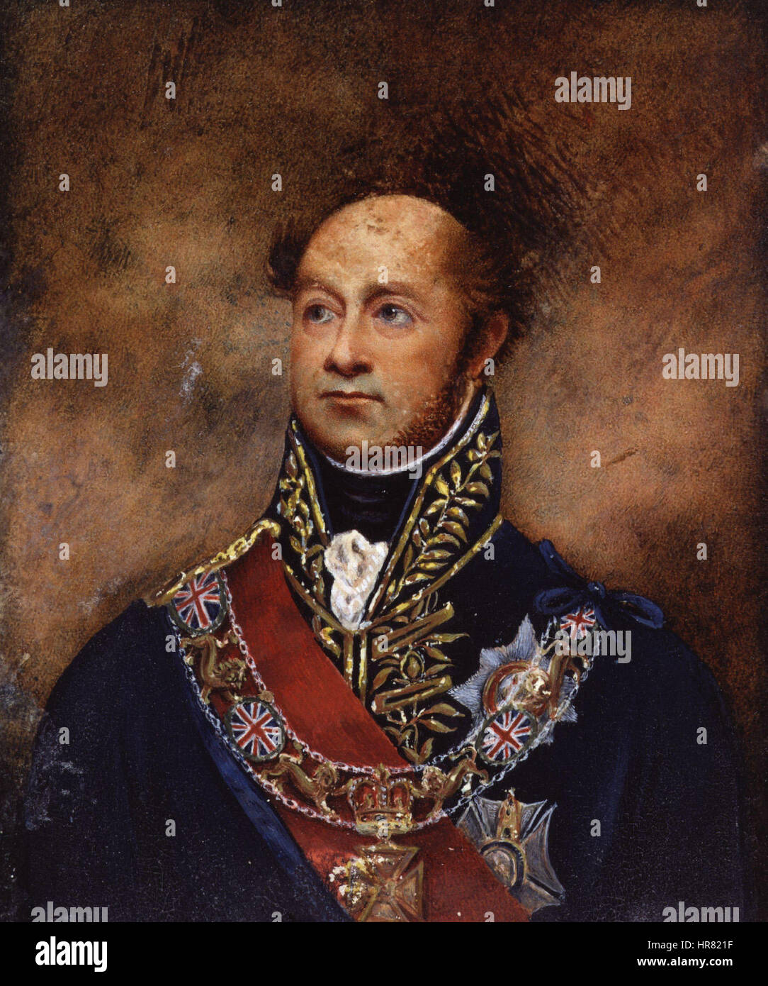 William Carr Beresford, Viscount Beresford by Sir William Beechey Stock