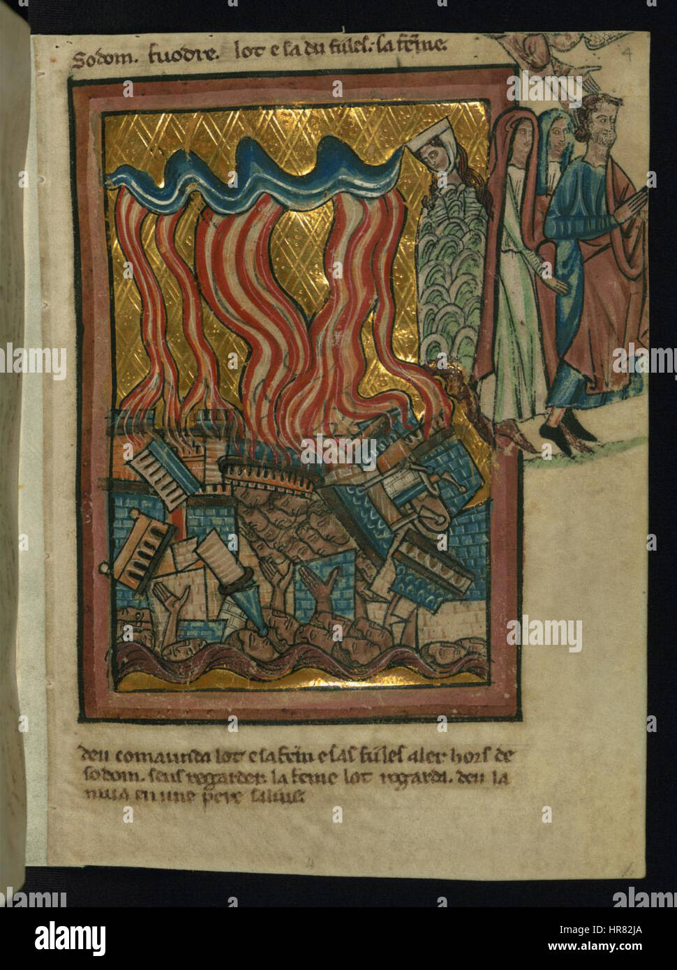 William De Brailes Lot And His Family Flee Sodom Genesis 19 15 26 william-de-brailes-lot-and-his-family-flee-sodom-genesis-19-15-26
